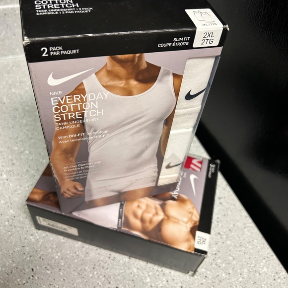 Nike Slim-Fit 2-pk. Essential Stretch Tank Undershirt - Picture 4 of 4